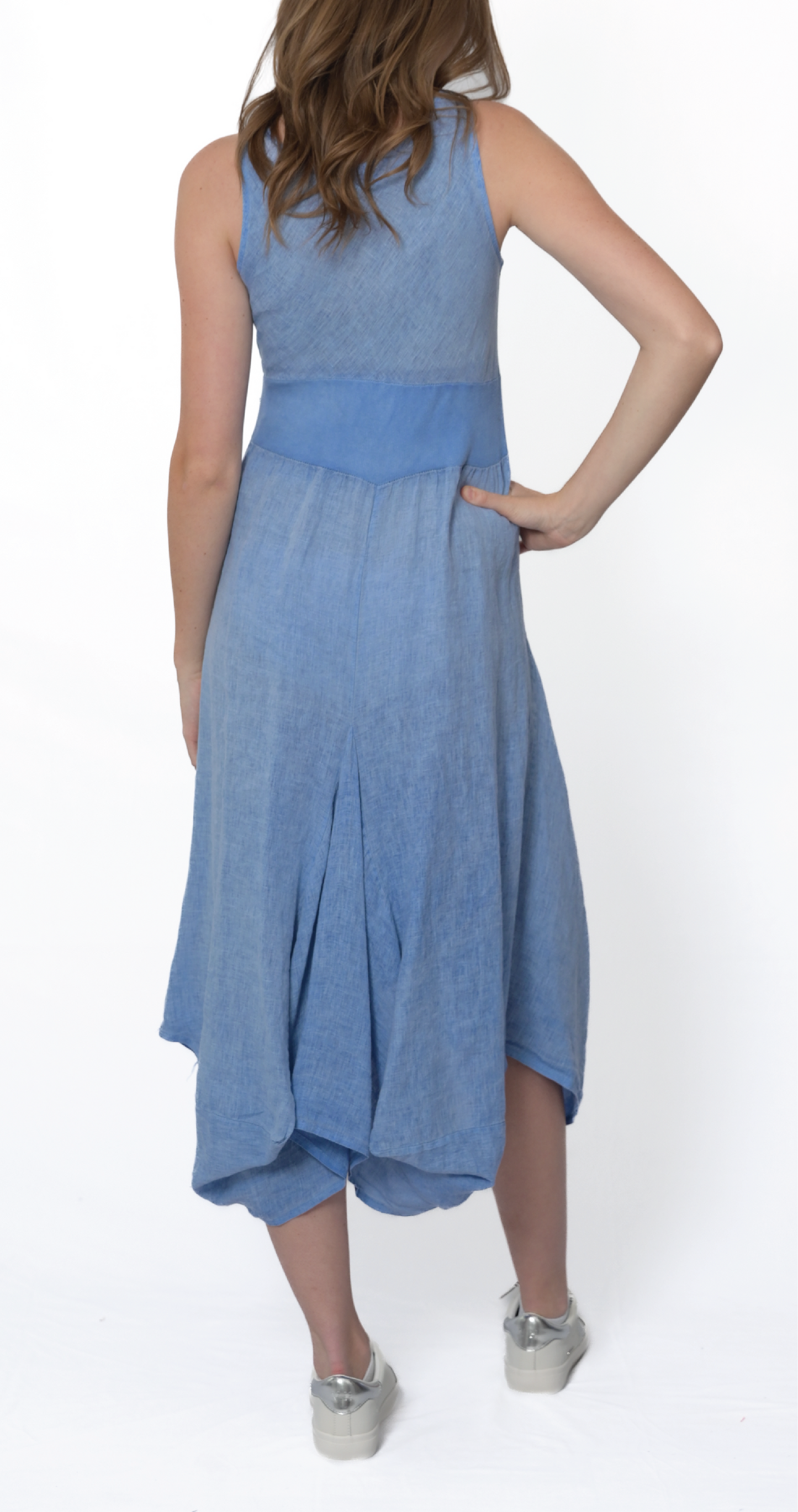 Tank Gathered Dress #4670