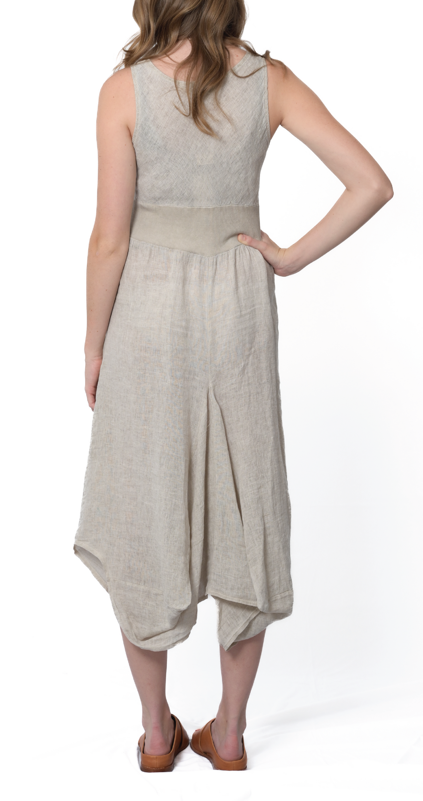 Tank Gathered Dress #4670