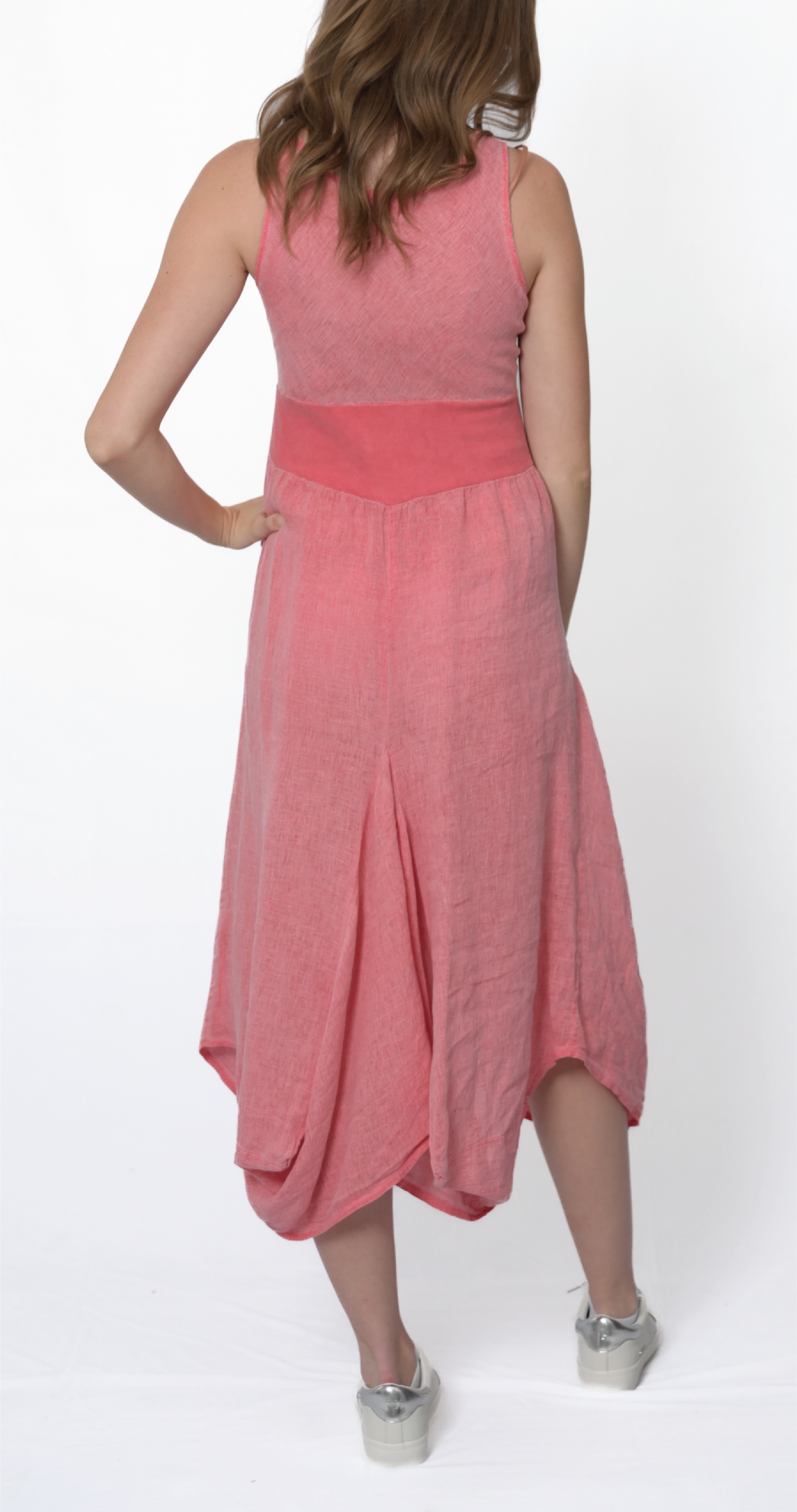 Tank Gathered Dress #4670