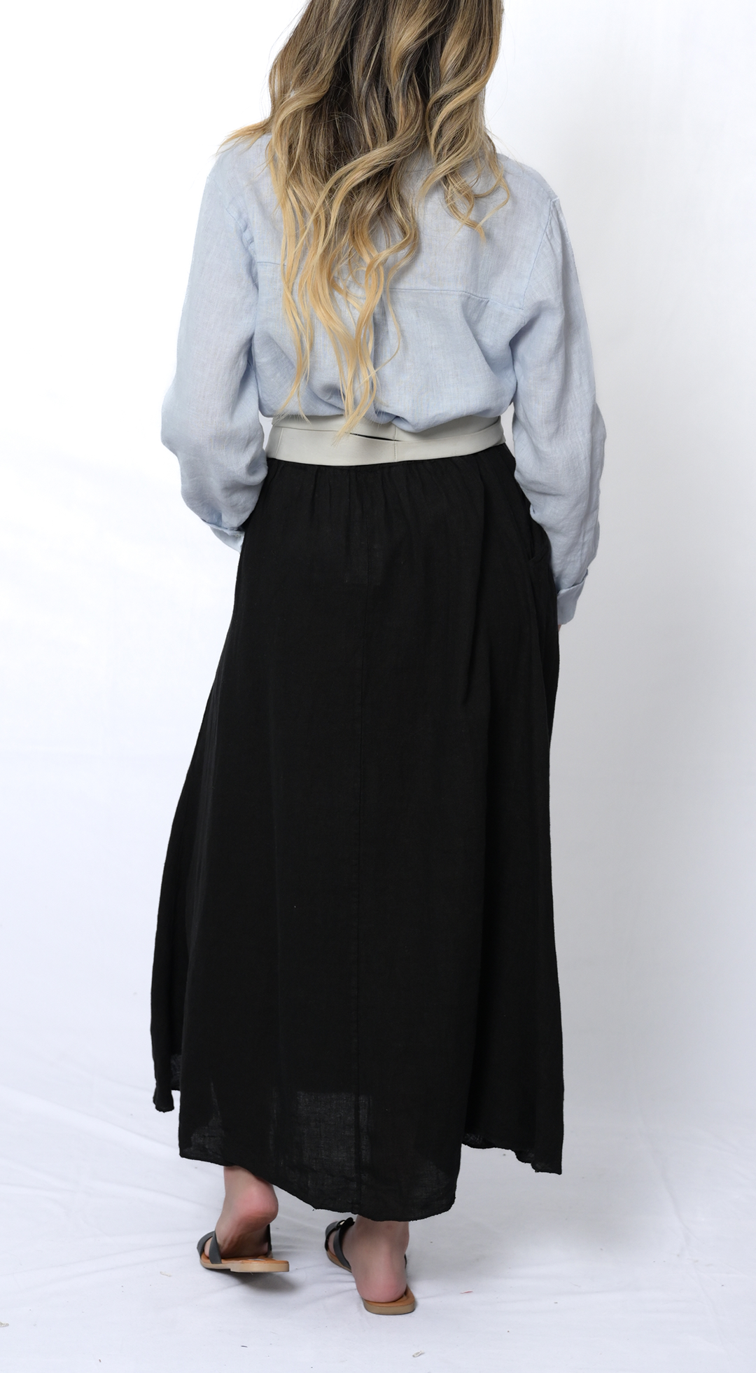 Long Sleeved Button-Up Blouse #4511