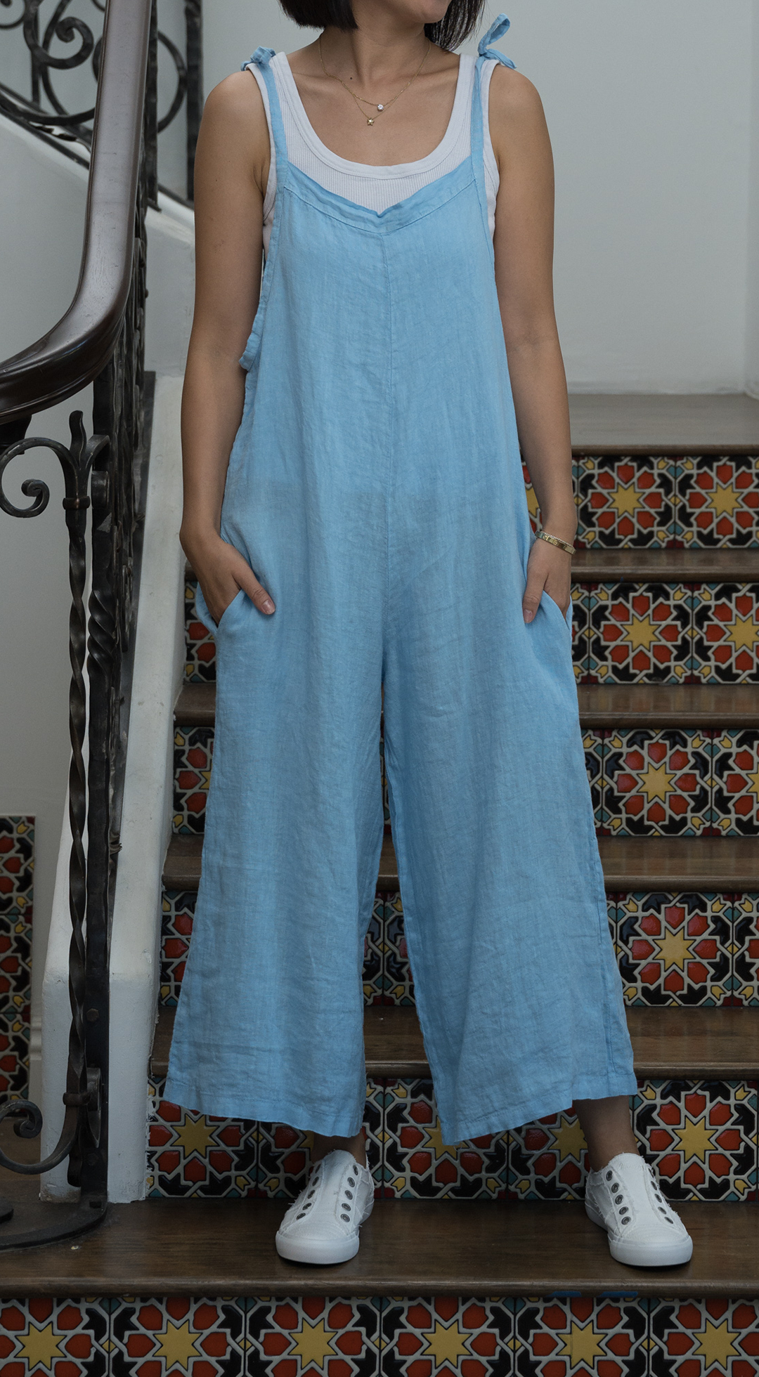 Tie Shoulder Jumper #4242