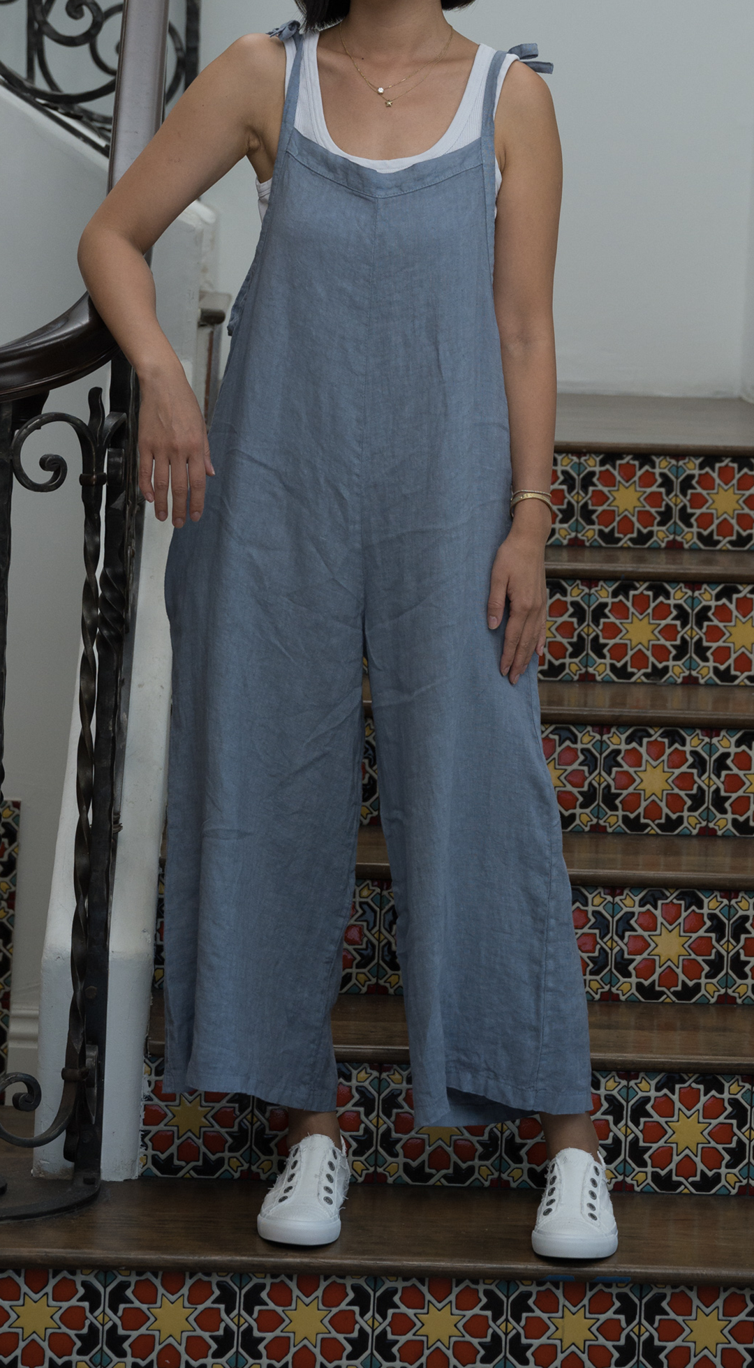 Tie Shoulder Jumper #4242