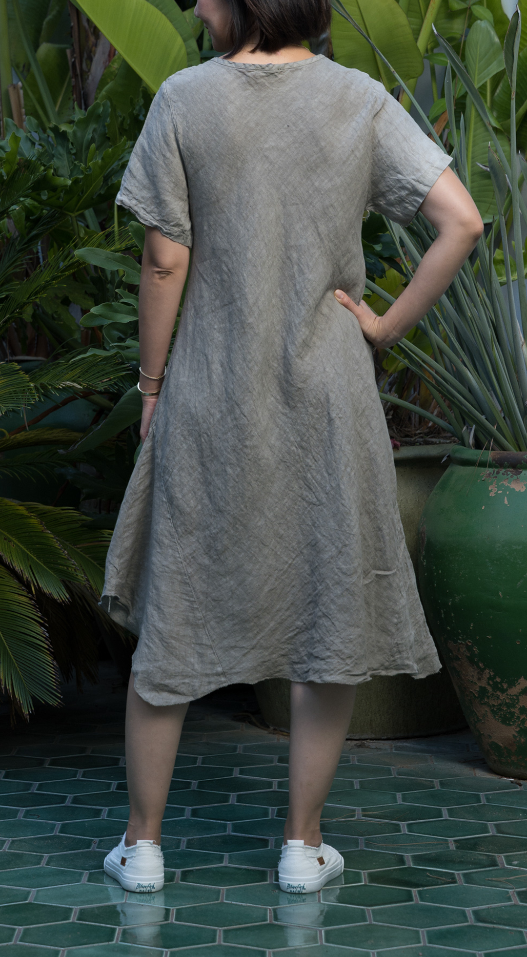 Midi A-Line Dress #4213