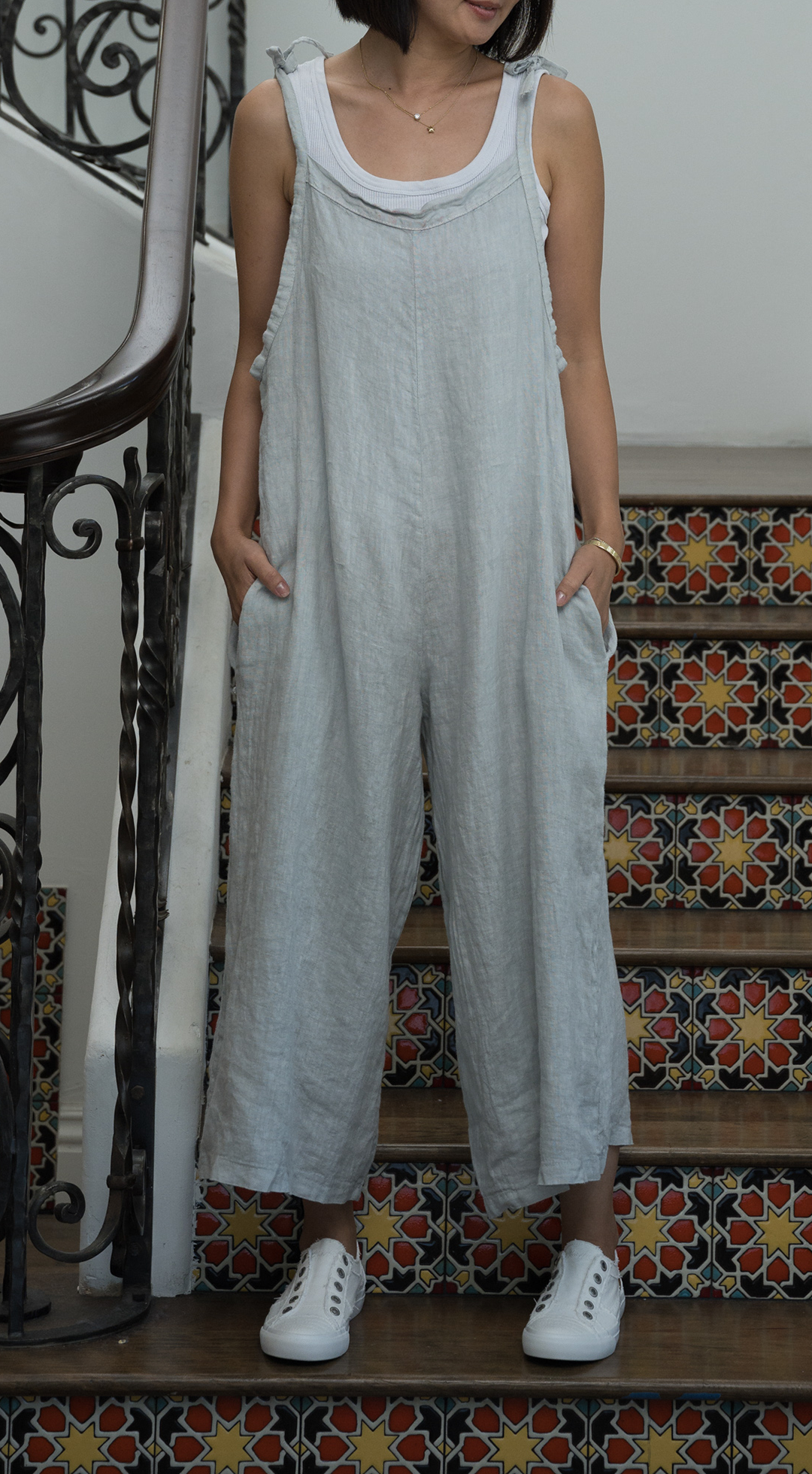 Tie Shoulder Jumper #4242