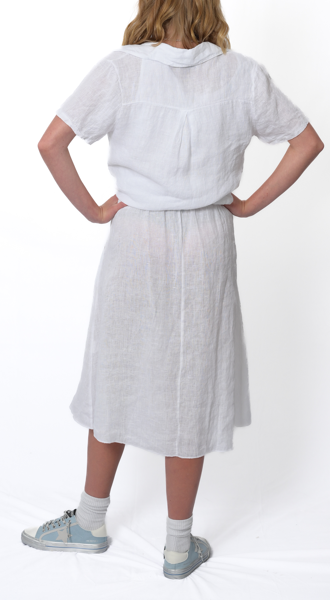 Short-Sleeved Button-Up Shirt #4804