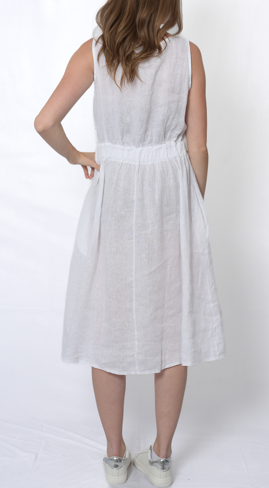 Wide Waistband Dress #4567