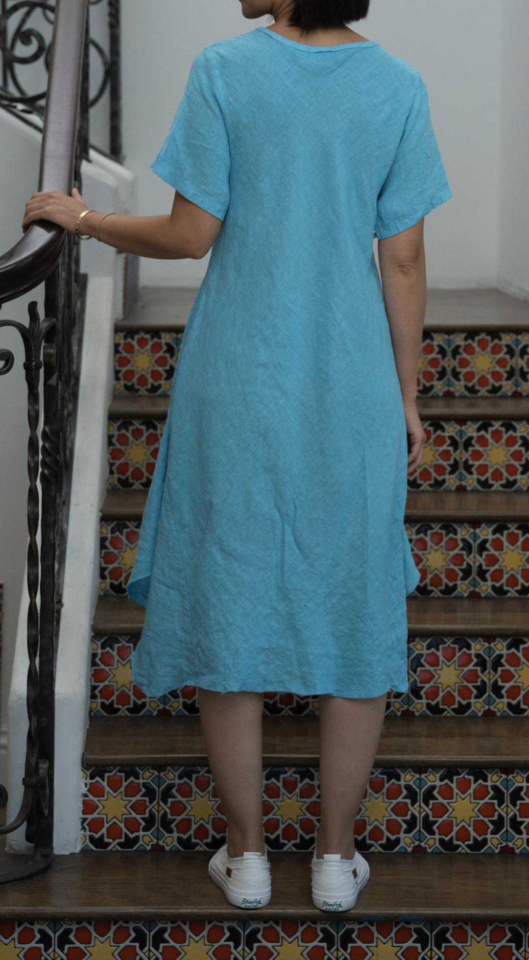 Midi A-Line Dress #4213