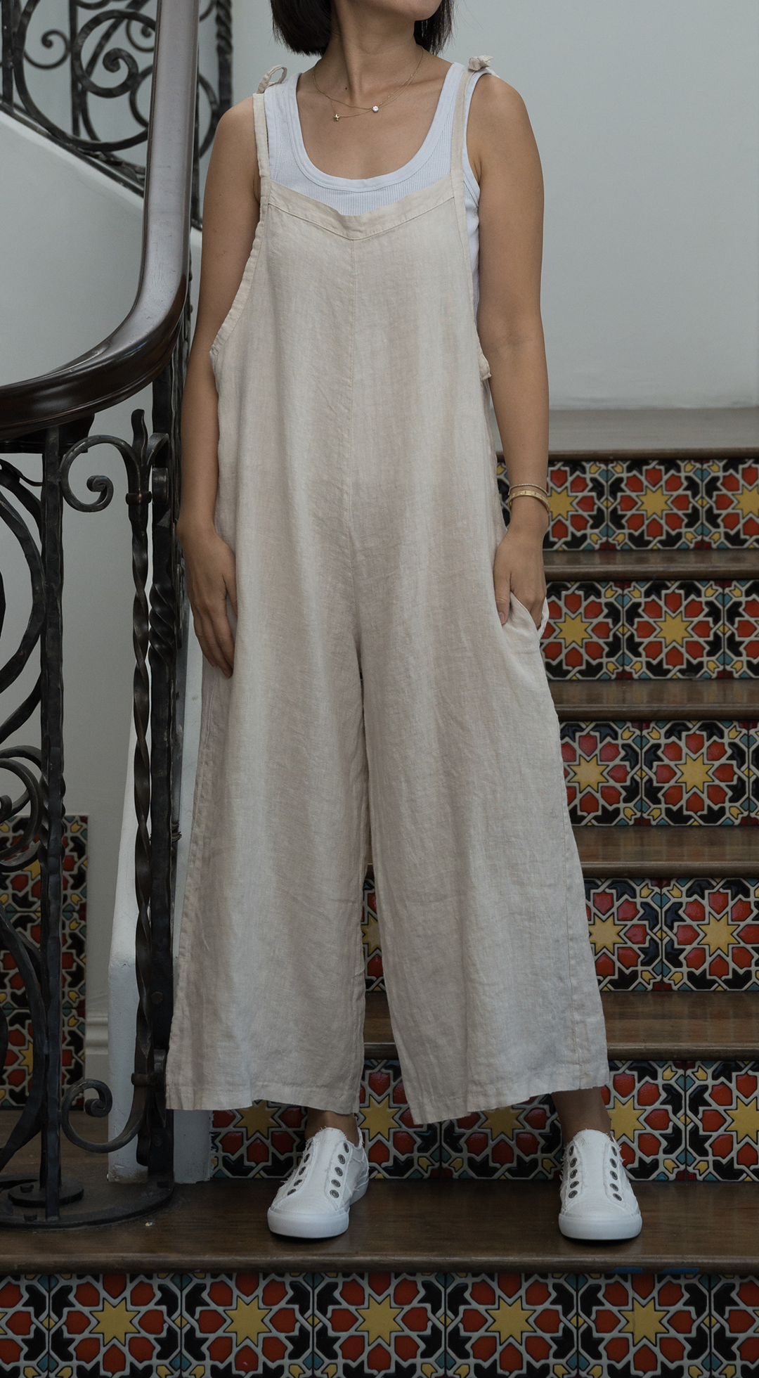 Tie Shoulder Jumper #4242