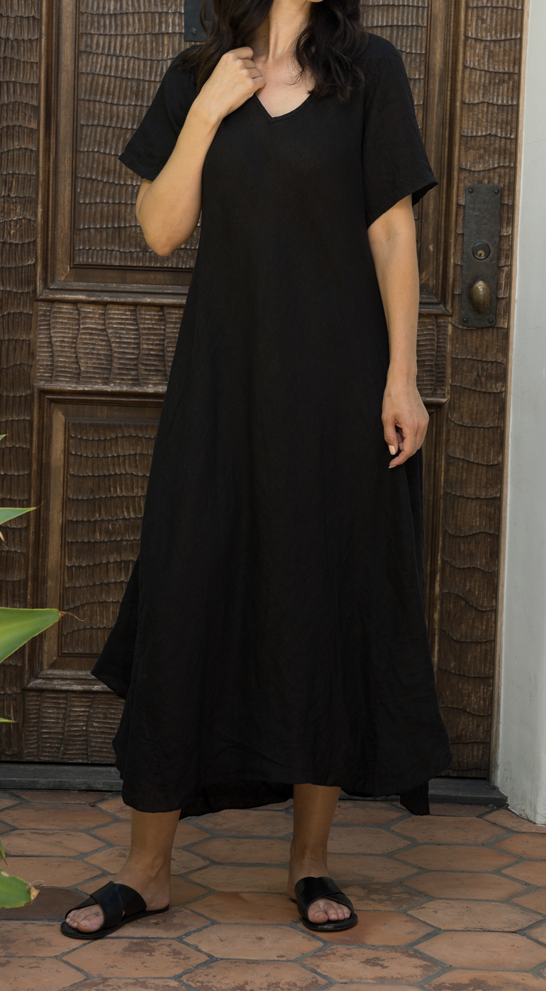 Long A-Line Dress #4214