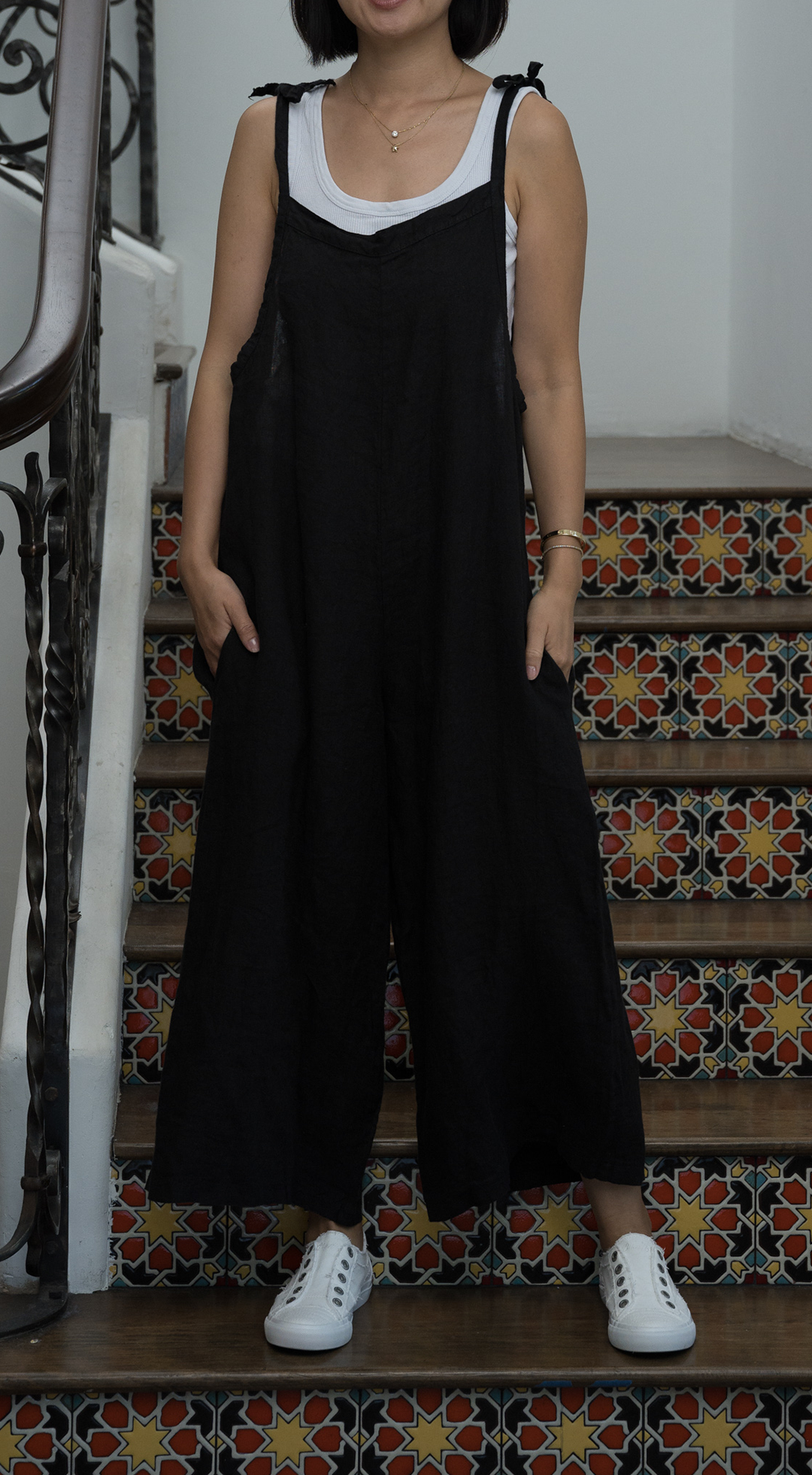 Tie Shoulder Jumper #4242
