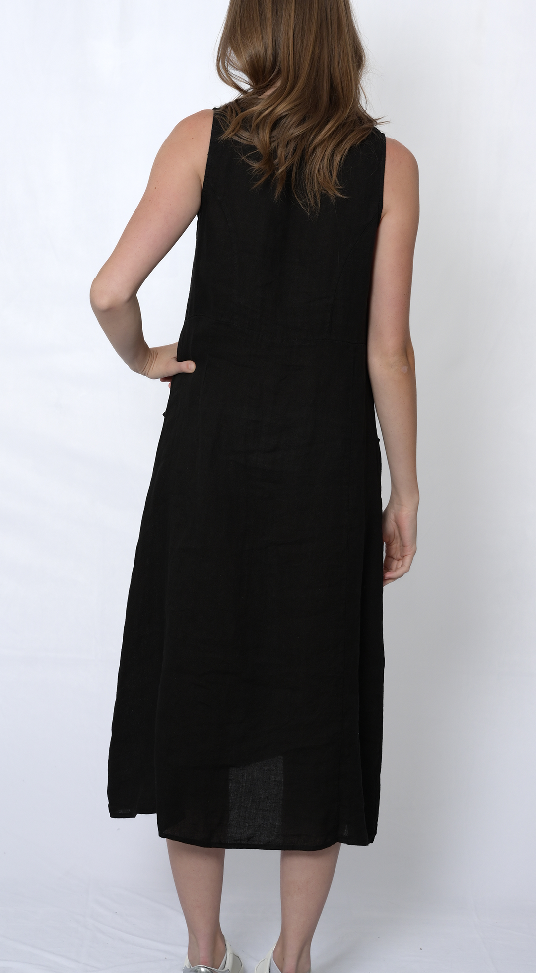 Wide Waistband Dress #4567
