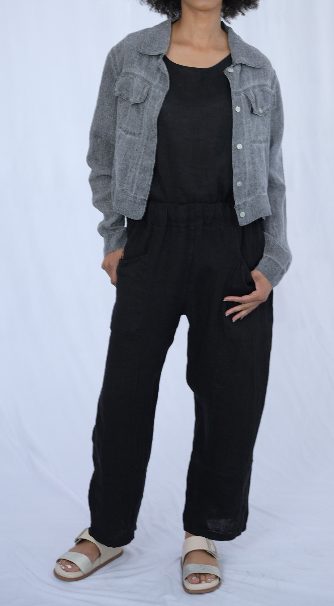 Cropped Jacket #4800