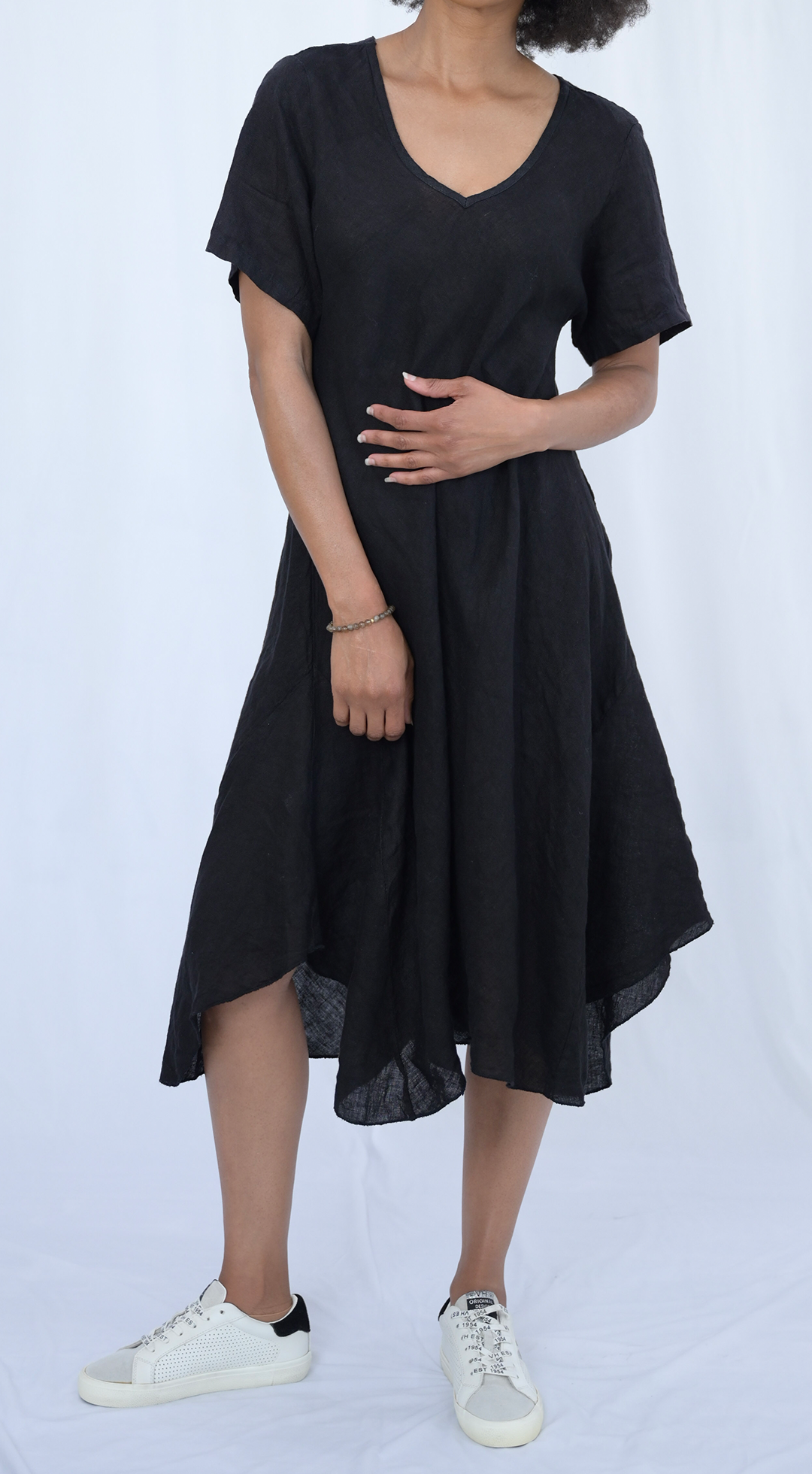 Midi A-Line Dress #4213