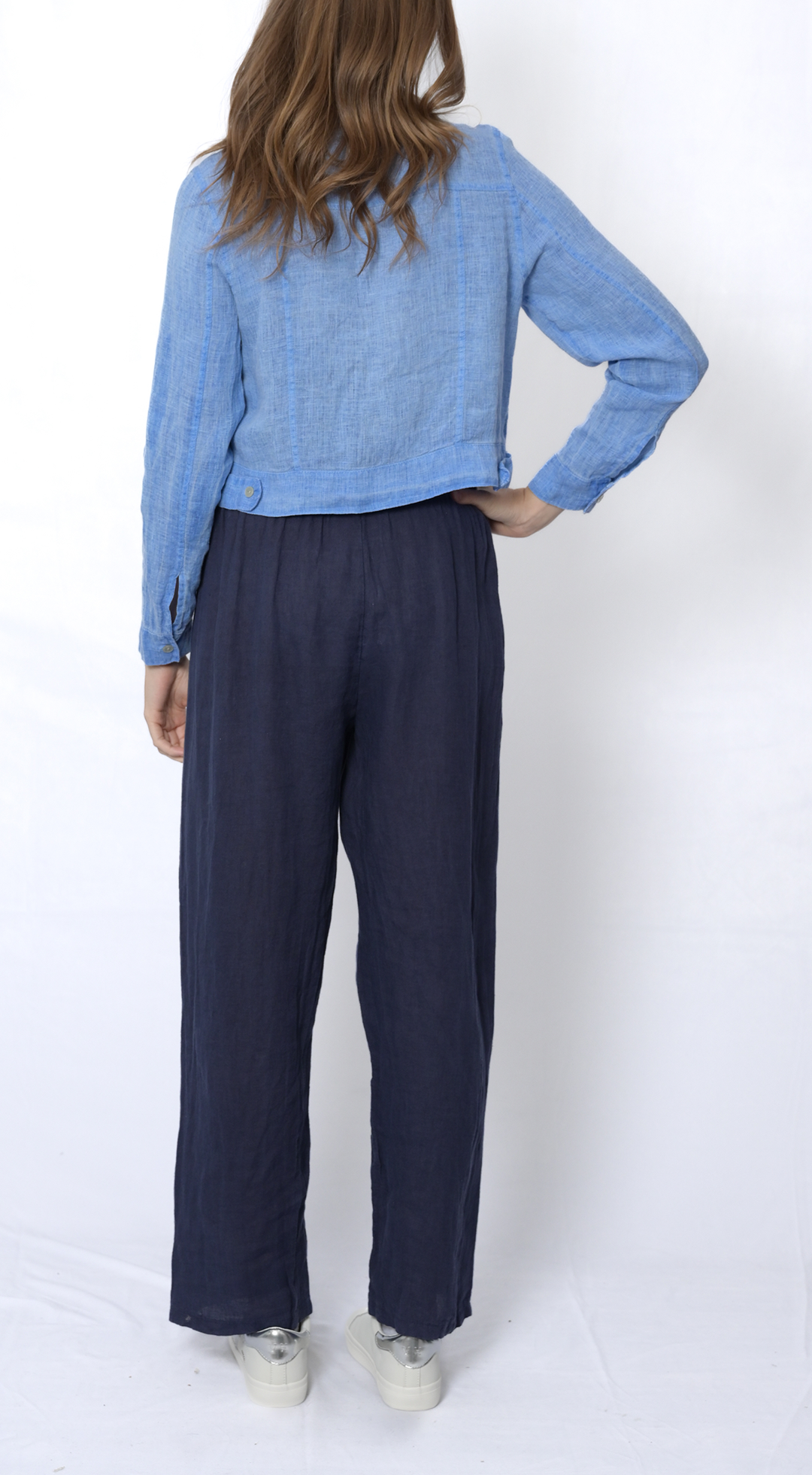 Drawstring Linen Pant #19200
