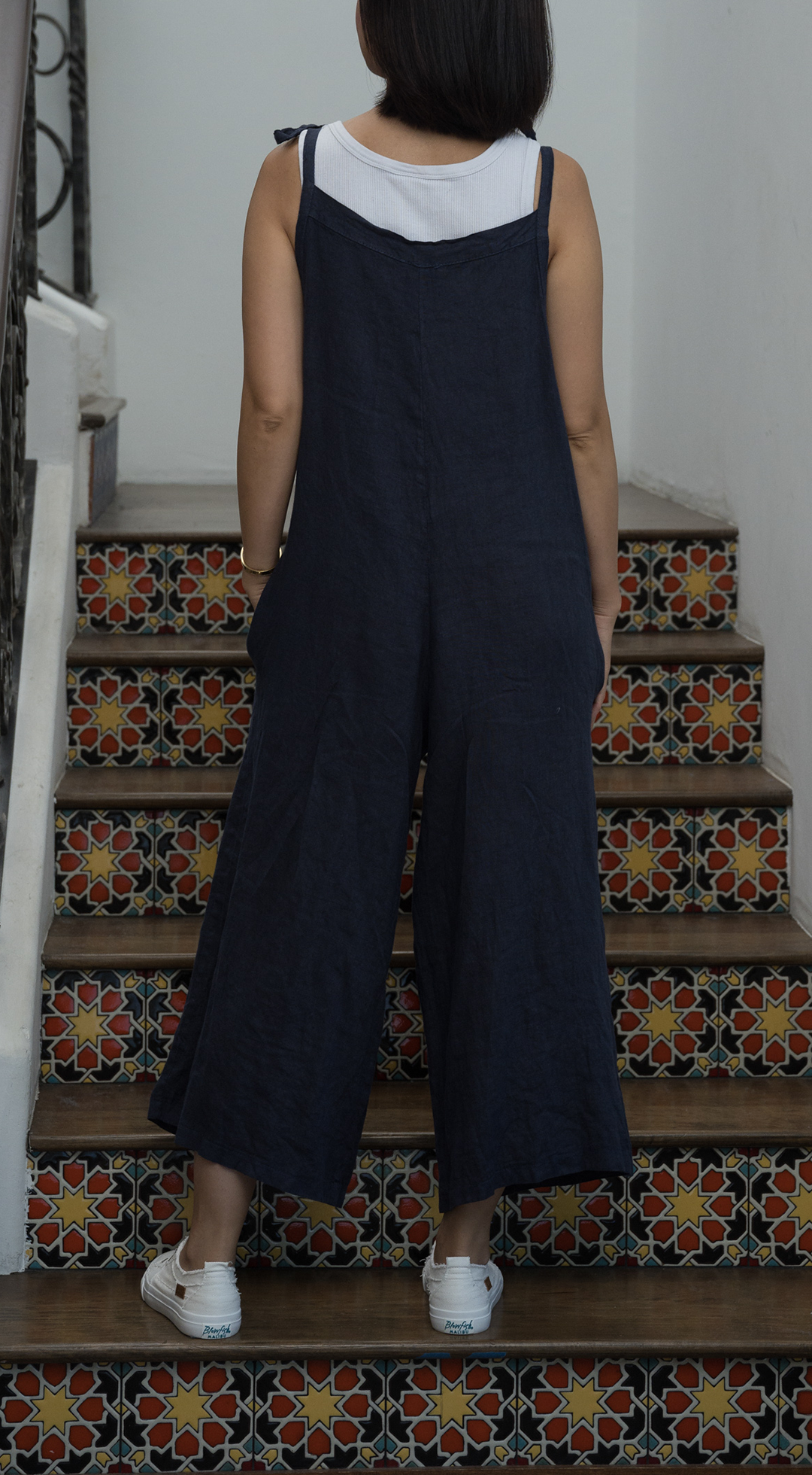 Tie Shoulder Jumper #4242